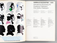 Gebrauchsgraphik [ 1971 - 12 Issues : Complete ] International Adverstising Art - Graphisme Publicitaire - Arte Grafico Publicitario