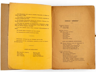 Médicis. Revue Littéraire (Lot des 11 premiers numéros, du N°1 d'octobre 1920 au n°11 de décembre 1921) [ Revue Medicis ]
