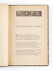 Les Rêveuses [ Edition originale ] I - Silhouettes Humaines ; II - Poèmes à Chansons 1882 - 1884. AUDIGIER, Georges