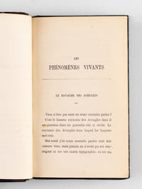 Les Phénomènes vivants [ Edition originale - Livre dédicacé par l'auteur ]