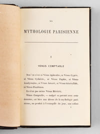 La Mythologie parisienne [ Edition originale - Livre dédicacé par l'auteur ]