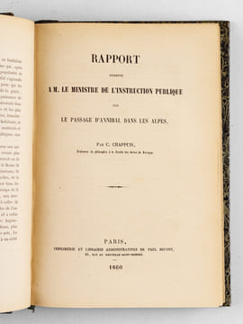 [ Recueil de 12 titres ] Traité des sept Espèces de Verbes de la Langue Française par M. Darles [ Suivi  de : ] Eloge de Socrate. Collège de Vienne. ...
