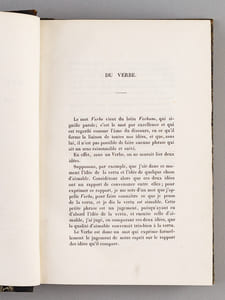 [ Recueil de 12 titres ] Traité des sept Espèces de Verbes de la Langue Française par M. Darles [ Suivi  de : ] Eloge de Socrate. Collège de Vienne. Discours prononcé à la distribution des prix du 26 août 1850 par M. Léonard Revel [ Suivi  de : ] De l'influence des Doctrines et de la Civilisation sur la Musique. Discours de réception à l'Académie des Sciences, Belles-Lettres et Arts de Lyon, lu dans la séance publique du 3 juillet 1855, par le Docteur Théodore Perrin [ Suivi  de : ] Observations sur l'Histoire de Lyon de M. J. Morin, depuis 1789, par M. Marc-Antoine Péricaud, avocat [ Suivi  de : ] Des Affinités de la Poésie et de l'Industrie dans l'Antiquité grecque, par J. Tisseur [ Suivi  de : ] Macaulay et l'Histoire contemporaine. Discours prononcé à la rentrée des Facultés, le mercredi 28 novembre, par M. Dareste de la Chavanne [ Suivi  de : ] Rapport adressé à M. le Ministre de l'Instruction Publique sur le passage d'Annibal dans les Alpes, par C. Chappuis [ Suivi  de : ] De la Dignité de l'Art. Discours de Réception prononcé dans la séance publique de l'Académie impériale des sciences, belles-lettres et arts de Lyon, le 28 février 1860, par M. Fabisch, statuaire [ Suivi  de : ] Notice sur l'Hôtel-de-Ville de Lyon, et sur les Restaurations dont il a été l'objet, par T. Desjardins [ Suivi  de : ] Deux poètes provençaux par Clair Tisseur [ Suivi  de : ] Inauguration de la Statue du Docteur Bonnet à Lyon, le 2 juillet 1862. Discours prononcés à cette cérémonie [ Suivi  de : ] Procès-Verbal de l'audience solennelle de rentrée de la Cour Impériale de Lyon le 3 novembre 1863. Des Peines correctionnelles. Discours prononcé par M. Gaulot, procureur général