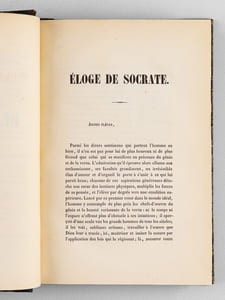 [ Recueil de 12 titres ] Traité des sept Espèces de Verbes de la Langue Française par M. Darles [ Suivi  de : ] Eloge de Socrate. Collège de Vienne. Discours prononcé à la distribution des prix du 26 août 1850 par M. Léonard Revel [ Suivi  de : ] De l'influence des Doctrines et de la Civilisation sur la Musique. Discours de réception à l'Académie des Sciences, Belles-Lettres et Arts de Lyon, lu dans la séance publique du 3 juillet 1855, par le Docteur Théodore Perrin [ Suivi  de : ] Observations sur l'Histoire de Lyon de M. J. Morin, depuis 1789, par M. Marc-Antoine Péricaud, avocat [ Suivi  de : ] Des Affinités de la Poésie et de l'Industrie dans l'Antiquité grecque, par J. Tisseur [ Suivi  de : ] Macaulay et l'Histoire contemporaine. Discours prononcé à la rentrée des Facultés, le mercredi 28 novembre, par M. Dareste de la Chavanne [ Suivi  de : ] Rapport adressé à M. le Ministre de l'Instruction Publique sur le passage d'Annibal dans les Alpes, par C. Chappuis [ Suivi  de : ] De la Dignité de l'Art. Discours de Réception prononcé dans la séance publique de l'Académie impériale des sciences, belles-lettres et arts de Lyon, le 28 février 1860, par M. Fabisch, statuaire [ Suivi  de : ] Notice sur l'Hôtel-de-Ville de Lyon, et sur les Restaurations dont il a été l'objet, par T. Desjardins [ Suivi  de : ] Deux poètes provençaux par Clair Tisseur [ Suivi  de : ] Inauguration de la Statue du Docteur Bonnet à Lyon, le 2 juillet 1862. Discours prononcés à cette cérémonie [ Suivi  de : ] Procès-Verbal de l'audience solennelle de rentrée de la Cour Impériale de Lyon le 3 novembre 1863. Des Peines correctionnelles. Discours prononcé par M. Gaulot, procureur général