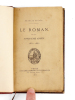 Le Roman de la Vingtième année. 1851-1855 [ Edition originale - Livre dédicacé par l'auteur ]. PITTIE, Francis ; [PITTIE, François ]