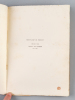 A Alfred de Vigny. Sonnet [Edition originale ]. SULLY PRUDHOMME