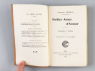 Petites Ames d'Amour. Nouvelles et Contes [ Edition originale ]. FEGDAL, Charles ; CARLEGLE ; [ MASCAUX, Charles ]