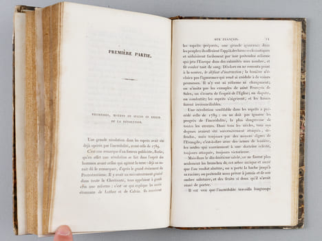 [ Recueil de 5 titres : ] Première lettre de M. l'Abbé Combalot à M.F. de La Mennais en réponse à son livre contre Rome intitulé Affaires de Rome [ ...