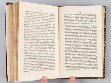 [ Recueil de 5 titres : ] Première lettre de M. l'Abbé Combalot à M.F. de La Mennais en réponse à son livre contre Rome intitulé Affaires de Rome [ ...