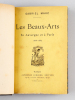 Les Beaux-Arts en Auvergne et à Paris. 1868-1889 [ Edition originale ]. MARC, Gabriel