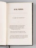 Poésies, de Charles-Auguste Grivot, de Châteauneuf-sur-Loire, Loiret [ Edition originale ]. GRIVOT, Charles-Auguste