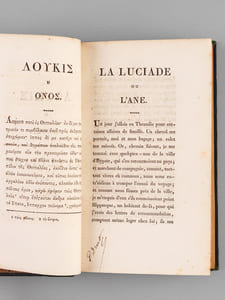 La Luciade ou l'Ane de Lucius de Patras.