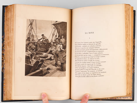 Poésies du Foyer et de l'Ecole. Extraites des Oeuvres de l'auteur avec des pièces inédites. Illustrations de A. Mucha. MANUEL, Eugène ; MUCHA, Alfons ...