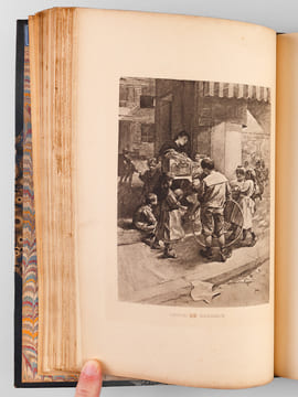 Poésies du Foyer et de l'Ecole. Extraites des Oeuvres de l'auteur avec des pièces inédites. Illustrations de A. Mucha. MANUEL, Eugène ; MUCHA, Alfons ...