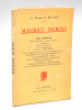 Maurice Dubois [ Edition originale - Livre dédicacé par l'artiste ] Pages critiques de Henri de Régnier, Paul Brulat, Georges d'Esparbès, Edouard ...