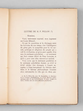 Le Tombeau de Louis Ménard [ Edition originale - Livre dédicacé par l'auteur ] Monument du Souvenir élevé par Mme Juliette Adam, MM. Léon Barracand, ...