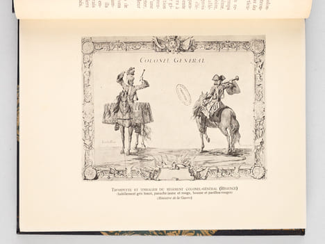 La Vie au dix-huitième siècle : L'Armée. . REBOUL, Colonel