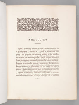 L'Histoire de Jeanne d'Arc d'après les documents originaux et les oeuvres d'art du XVe au XIXe siècles [ Edition originale ] Cent fac-similés de ...