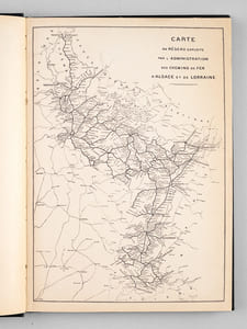 Guide-Album illustré Touristique, Industriel et Commercial des Chemins de Fer d'Alsace et de Lorraine [ Edition originale ] Première édition 1924-1927
