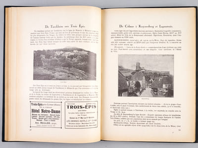 Guide-Album illustré Touristique, Industriel et Commercial des Chemins de Fer d'Alsace et de Lorraine [ Edition originale ] Première édition 1924-1927