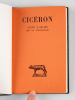 Caton l'Ancien (De la Vieillesse). CICERON ; Wuilleumier, Pierre (trad.)
