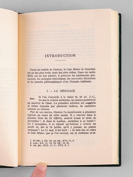 Caton l'Ancien (De la Vieillesse). CICERON ; Wuilleumier, Pierre (trad.)