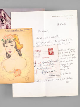Adieu Machonville !.. (Miscellanées) [ Edition originale - Livre dédicacé par l'auteur, enrichi de plusieurs documents dont une LAS de Mme Courteline, ...