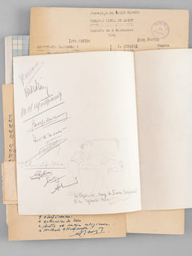 Oflag VI A. Raconté par Marc Blancpain, vu par Morel-Fatio [ Edition originale - Avec un dessin original signé de Morel-Fatio ]. BLANCPAIN, Marc ; ...