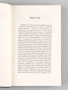 Institutions militaires de la France avant les armées permanentes, suivies d'un aperçu des principaux changements survenus jusqu'à nos jours dans la ...