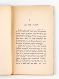 La Confession d'une âme fausse [ Edition originale ]