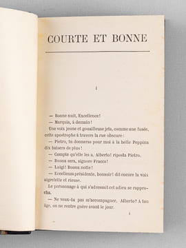 Courte et Bonne [ Edition originale ]. COLOMBIER, Marie