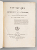 Statistique du Département de la Charente, dédiée à S.A.R. Monseigneur le Duc d'Angoulême [ Edition originale ]. QUENOT, J. P.