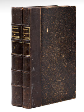 Code expliqué de la Presse. Traité général de la Police de la Presse et des délits de publication (2 Tomes - Complet) [ Edition originale ]. BARBIER, ...