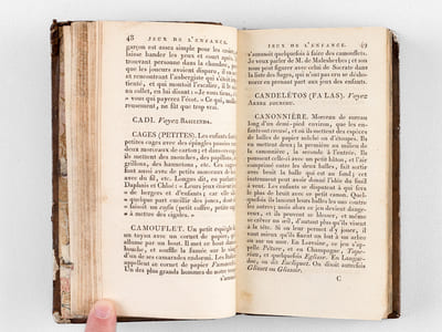 Dictionnaire des Jeux de l'Enfance et de la Jeunesse, chez tous les Peuples [ Edition originale ]