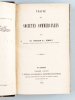 Traité des Sociétés Commerciales [ Edition originale ]. LYON-CAEN, Charles ; RENAULT, Louis