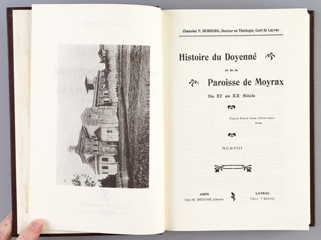 Histoire du Doyenné et de la Paroisse de Moyrax du XIe au XXe siècle.. DUBOURG, Chanoine P.