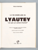Lyautey "Je suis un animal d'action". SANTANA, Marcel ; JOUBERT, Pierre