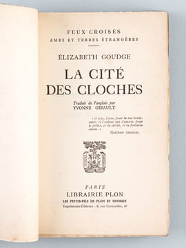 La Cité des Cloches [ Edition originale de la traduction ] . GOUDGE, Elisabeth ; GIRAULT, Yvonne