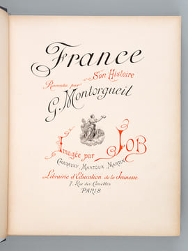 France son Histoire jusqu'en 1789, La Cantinière, Les Trois Couleurs. MONTORGUEIL, Georges ; JOB