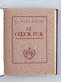 Le Coeur Pur. Illustrations de André Collot
