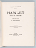 Hamlet, prince de Danemark. SHAKESPEARE, William ; SIMMONDS, W.G. (ill.) ; DUVAL, Georges (trad.)