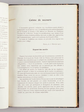 Bulletin Officiel du Yacht Club de France (Année 1917 Complète) N° 79 : Janvier et Mars 1917 ; N° 80 : Mai - Juillet 1917 ; N° 81 : Septembre - ...
