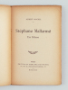 Stéphane Mallarmé. Un héros [ Edition originale - Livre dédicacé par l'auteur ]. MOCKEL, Albert