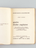 Quatre études anglaises [ Edition originale ] Mme du Deffand et Horace Walpole - Lord Byron et le démon de la tendresse de Ruskin à Wilde - La jeune ...