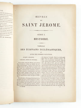 Oeuvres de Saint Jérôme. SAINT JEROME