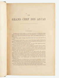 Le grand chef des Aucas [ 4 Tomes en 1 vol. - Complet ] Le grand chef des Aucas - Le chercheur de Pistes - Les pirates des Prairies - La loi de Lynch