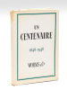 Un Centenaire 1848-1948 Worms & Cie. WORMS