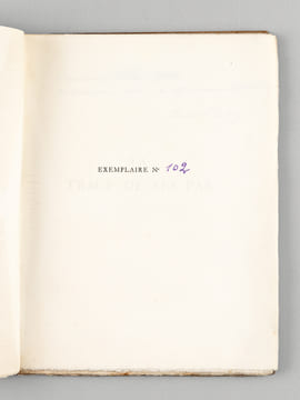La Trace de ses Pas. Poèmes. [ Edition originale - Livre dédicacé par l'auteur ]. FERVAL, Claude ; [ AIMERY HARTY DE PIERREBOURG, Marguerite ]