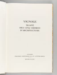 Traité des Cinq Ordres d'Architecture