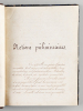 [ Manuscrit : Cours de Mathématiques et d'Arithmétiques. Cours de l'Ecole Normale Primaire de Dijon, 1855 ] Preuves de l'addition et de la ...